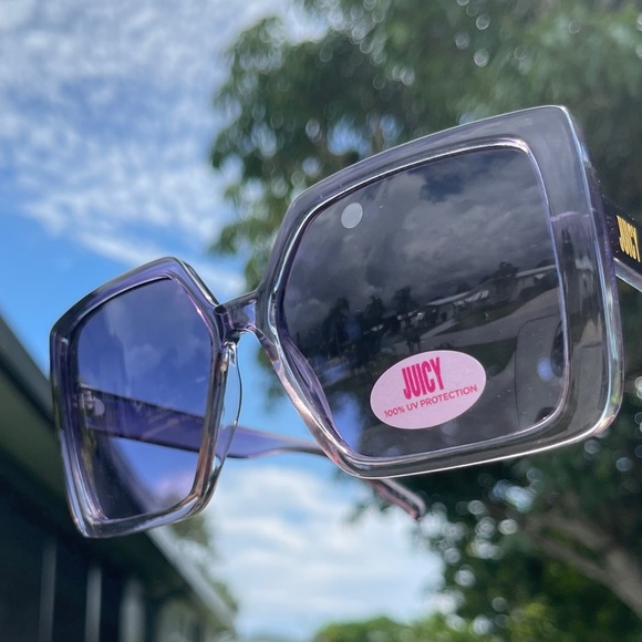 JUICY COUTURE Sunglasses In Enzo Purple Oversize main image 3